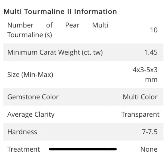 Multi Tourmaline 18k Gold Vermeil Cocktail Ring with Cluster Design MSRP $550 - Picture 10 of 11